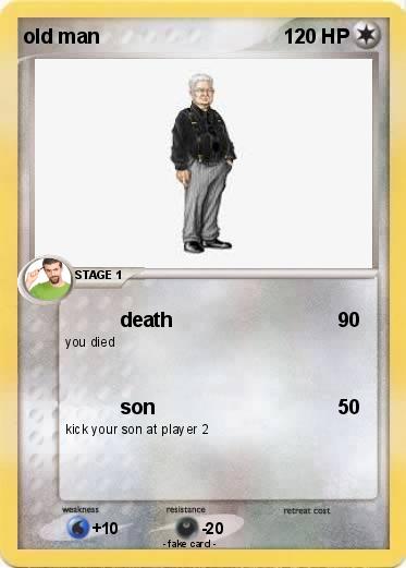 Pokemon old man