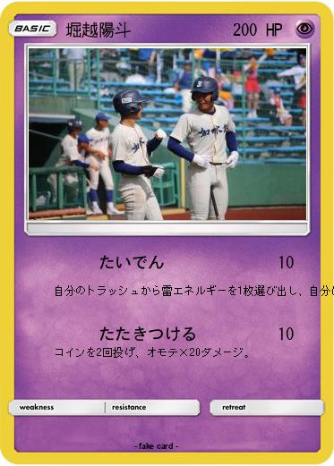 Pokemon 堀越陽斗