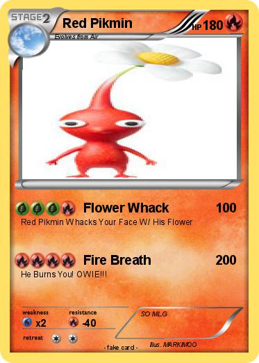 Pokemon Red Pikmin