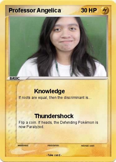 Pokemon Professor Angelica