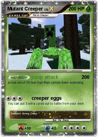 Pokemon Mutant Creeper