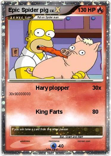 Pokemon Epic Spider pig