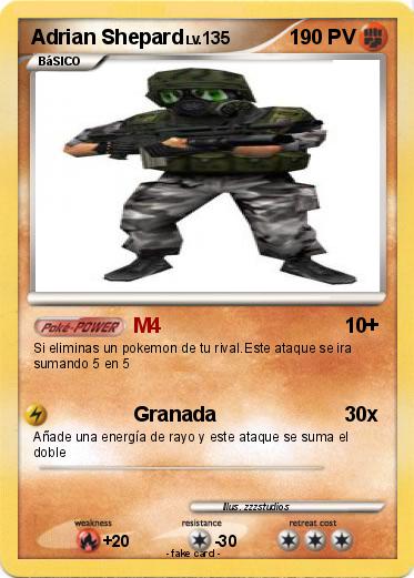 Pokemon Adrian Shepard