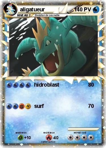 Pokemon aligatueur