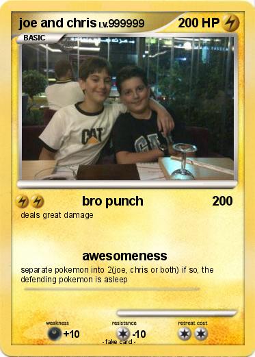 Pokemon joe and chris