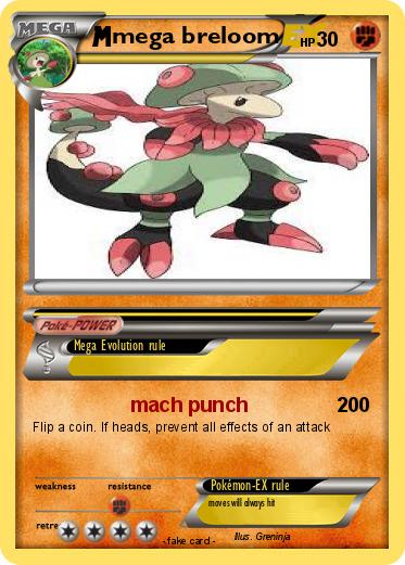Pokemon mega breloom