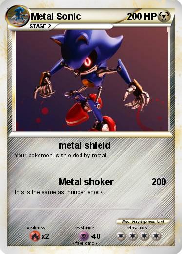 Pokemon Metal Sonic