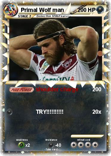 Pokemon Primal Wolf man