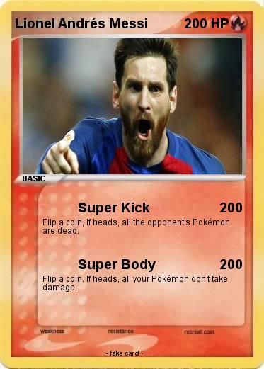 Pokemon Lionel Andrés Messi