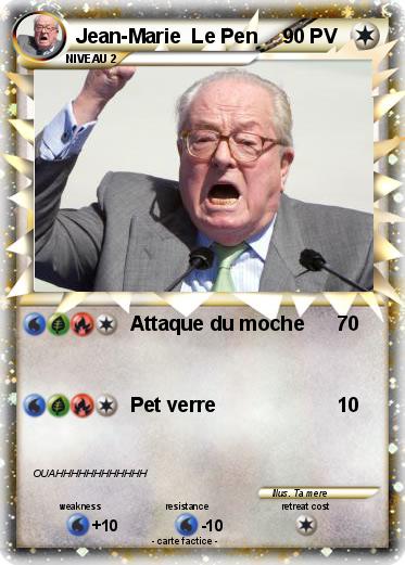 Pokemon Jean-Marie  Le Pen