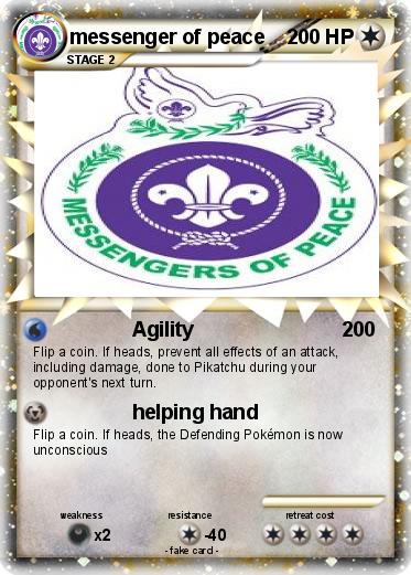 Pokemon messenger of peace