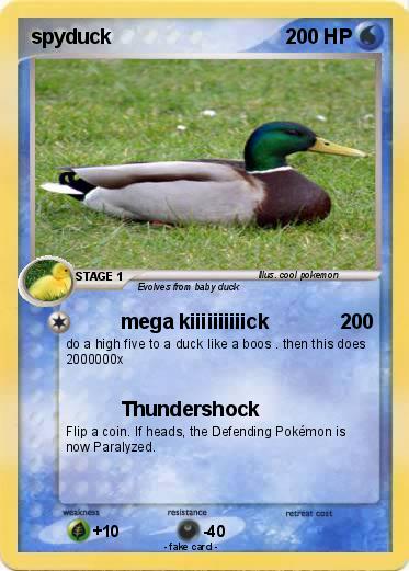 Pokemon spyduck