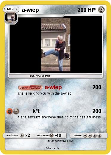 Pokemon a-wiep