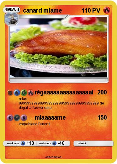 Pokemon canard miame