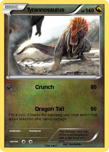Pokemon Tyrannosaurus