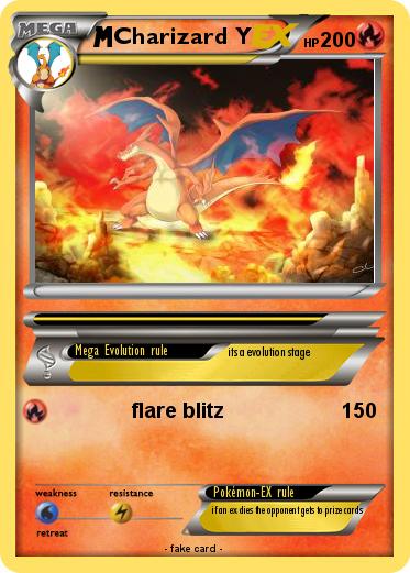 Pokemon Charizard Y