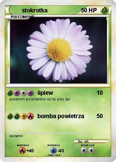 Pokemon stokrotka
