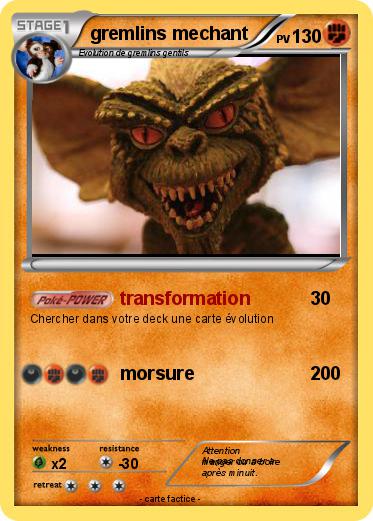 Pokemon gremlins mechant
