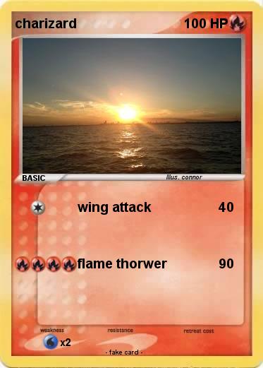 Pokemon charizard