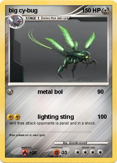 Pokemon big cy-bug