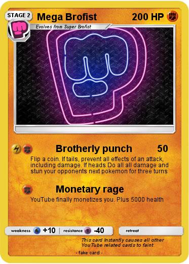Pokemon Mega Brofist