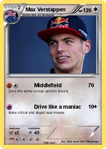 Pokemon Max Verstappen