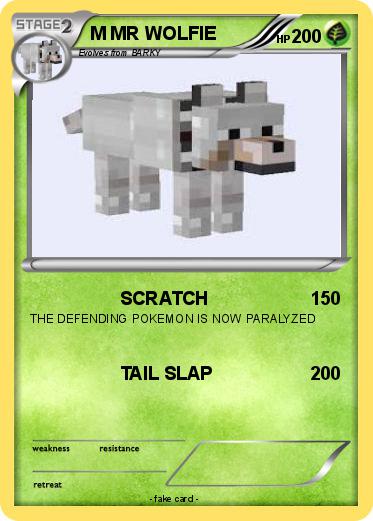 Pokemon M MR WOLFIE