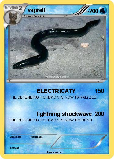 Pokemon vaprell