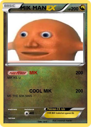 Pokemon MIK MAN