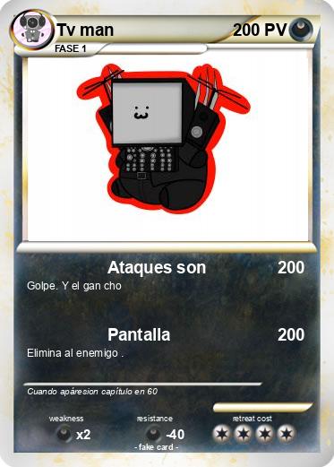 Pokemon Tv man
