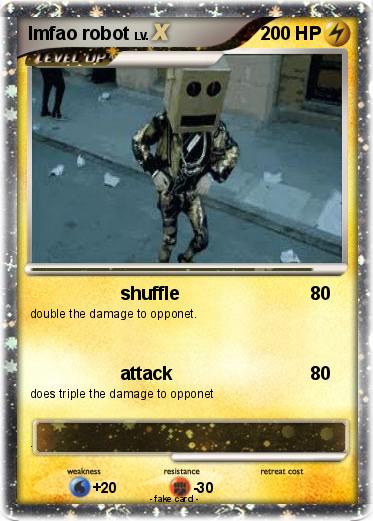 Pokemon lmfao robot