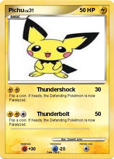 Pokemon Pichu