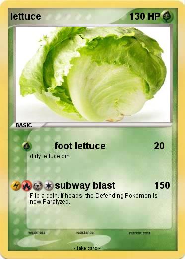 Pokemon lettuce