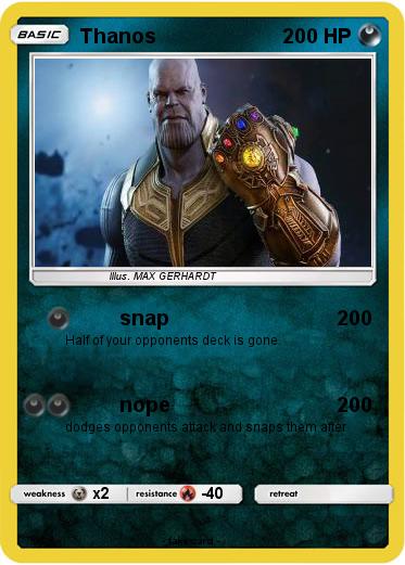 Pokemon Thanos