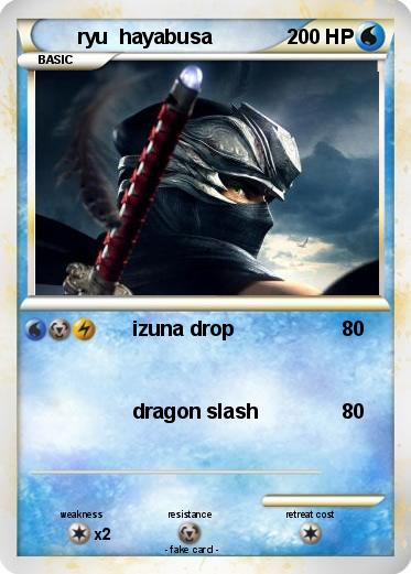 Pokemon ryu  hayabusa