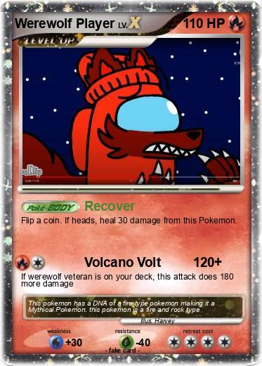 Pokemon Werewolf Player