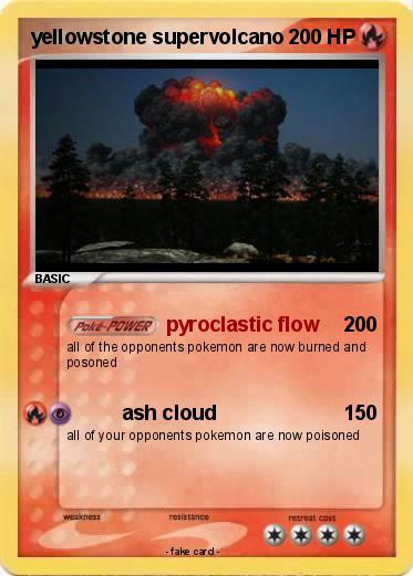 Pokemon yellowstone supervolcano