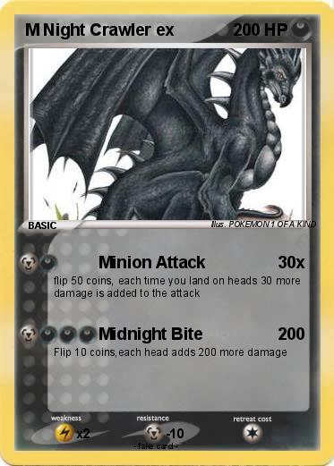 Pokemon M Night Crawler ex