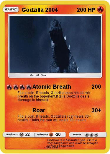 Pokemon Godzilla 2004