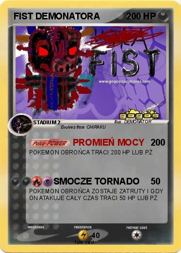 Pokemon FIST DEMONATORA