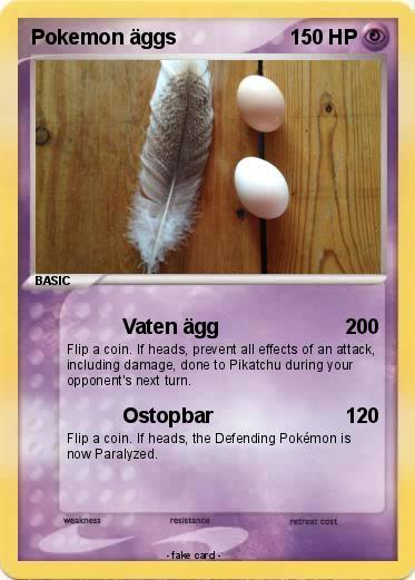 Pokemon Pokemon äggs