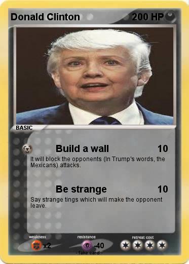 Pokemon Donald Clinton