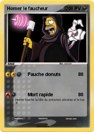 Pokemon Homer le faucheur