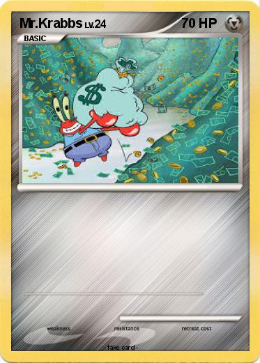 Pokemon Mr.Krabbs