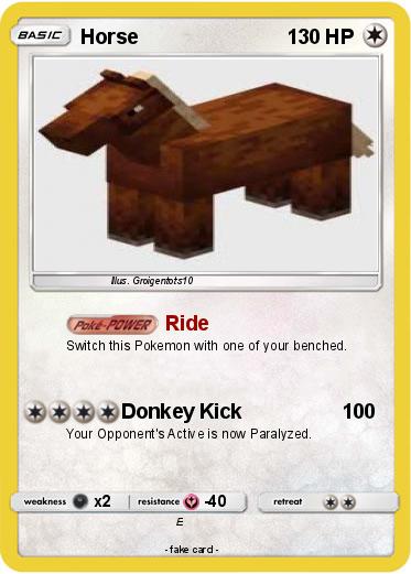 Pokemon Horse
