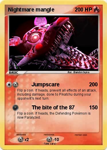 Pokemon Nightmare mangle