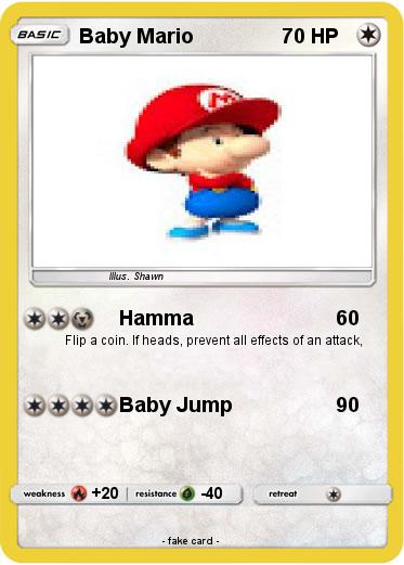 Pokemon Baby Mario