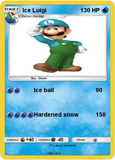 Pokemon Ice Luigi