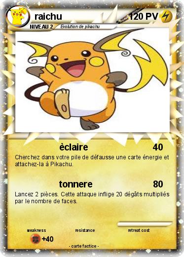 Pokemon raichu