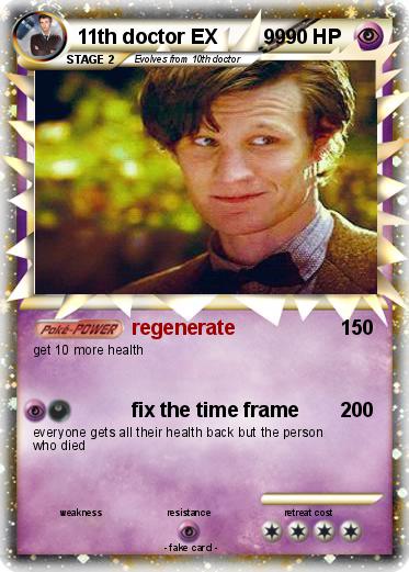 Pokemon 11th doctor EX        99
